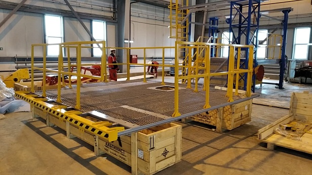 г. Чита. Учебный полигон "АЛЬПИНИСТ" 03-02 установлен  в "Норильский никель"