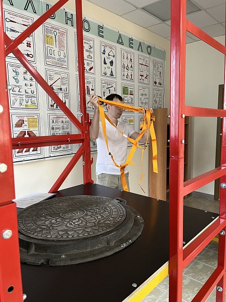 г. Альметьевск ЧОУ ДПО "Учебно-производственный центр" обучает практическим занятиям на УТП "АЛЬПИНИСТ"